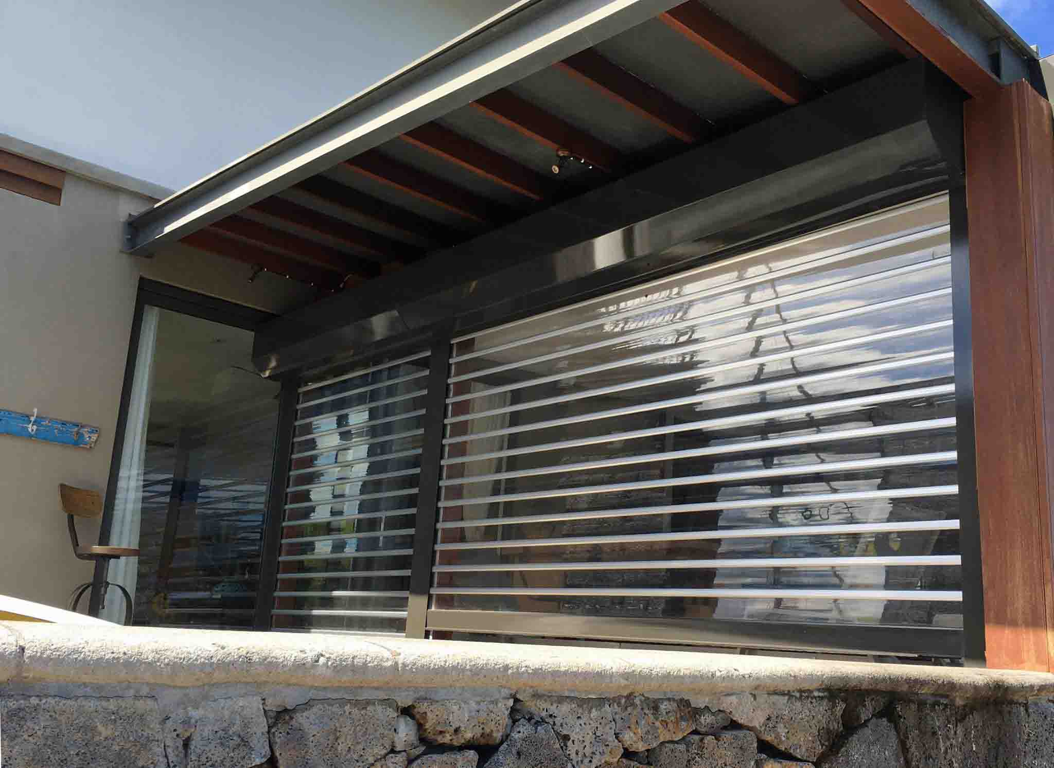 Transparent Rolling Door